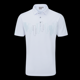 Ping Arizona Cactus Men's Polo Shirt M white Panske