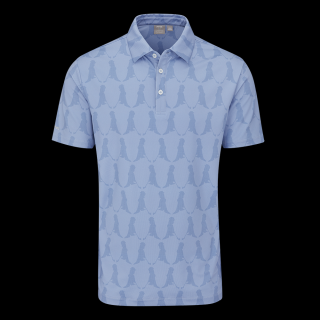Ping Mr. PING Printed Men's Polo Shirt XL Panske