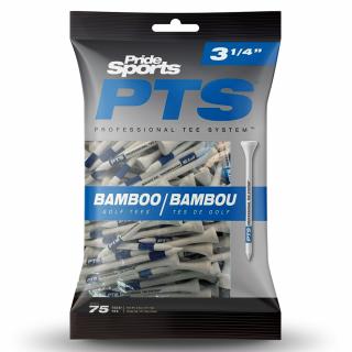 Pride PTS Bamboo Tees  - 83 mm Tees Blue Pack 75 white