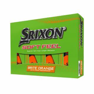 Srixon Soft Feel Brite Balls 2023 orange