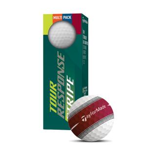 TaylorMade Tour Response Stripe (3pcs) red