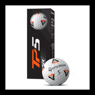 TaylorMade TP5 pix Golf Balls 2021 (3pcs) white