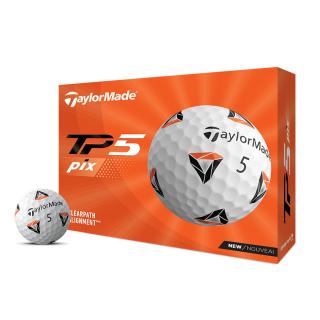 TaylorMade TP5 pix Golf Balls 2021 white