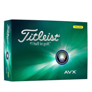 Titleist AVX 2024 yellow