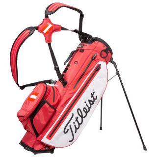 Titleist Players 4 Plus StaDry Austria Stand Bag red