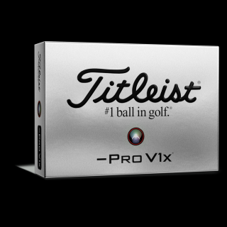 Titleist Pro V1x Left Dash white