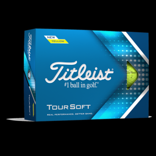 Titleist Tour Soft 2022 yellow