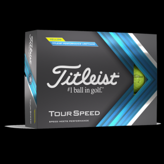 Titleist Tour Speed 2022 yellow