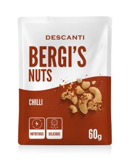Bergi’s nuts snack - Kešu chilli 60g - Descanti