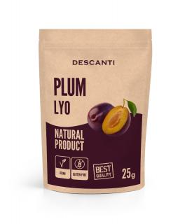Lyofilizované slivky 25g prémium
