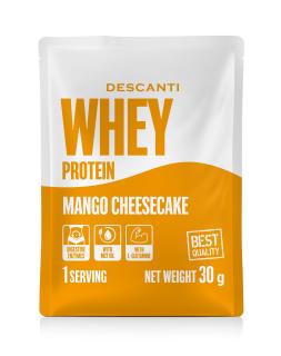 Whey protein - Descanti príchuť: Mango cheesecake, Velkost balenia: 30g