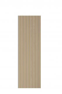 Akustický panel 244x60,5 cm - Dub hnedý so šedým podkladom