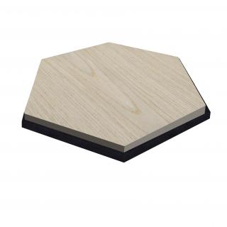 Akustický panel - Hexagon - Dub svetly, VZORKA