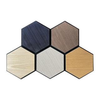 Akustický panel - Hexagon - VZORKA, SADA