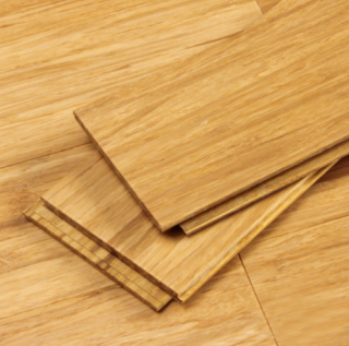 Drevená podlaha z lisovaných bambusových vlákien TBIN003, Click&Lock systém, svetlá