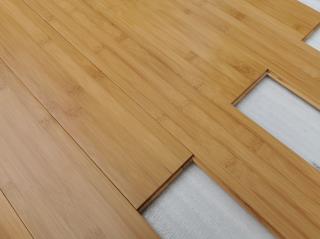 Drevená podlaha z masívu bambusu TBIN004, horizontálna, Click&Lock systém, tmavá