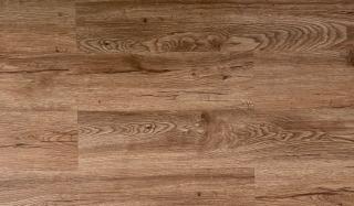 Samolepiaca vinylová podlaha - Dub hnedý rustic, 1 kus, II. akosť