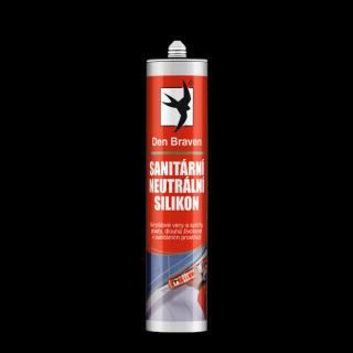 Sanitárny neutrálny silikón 280 ml biely