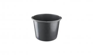 Vedierko stavebné, 20 l, čierny