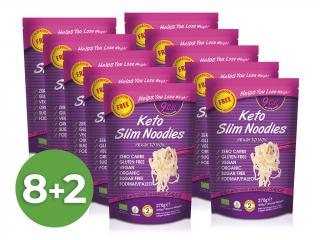 Slim Pasta Výhodný balíček Slim Pasta Rezance (10 ks) 2 500 g