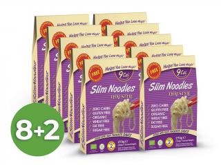 Výhodný balíček konjakových thajských rezancov Slim Pasta v náleve 8+2 zadarmo