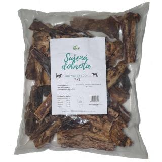 OGF Hovädzie pľúca – Sušený prírodný pamlsok pre psov Váha: 1 kg