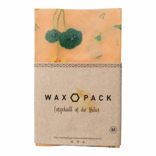OGF WAXOPACK voskové obrúsky obal na jedlo chleba, syry, ovocie, zelenina Veľkosť: M (27x25 cm), Vzor: Bylinky a kvety