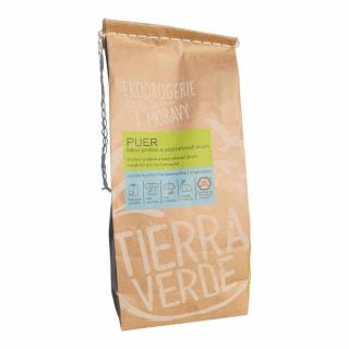 Tierra Verde Puer – perkarbonát sodný bieliaci prášok a odstraňovač škvŕn na báze kyslíka Váha: 1 kg, Obal: Papier. Vrecko