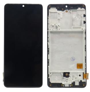 Náhrada Incell LCD Displej Samsung Galaxy A41 (SM-A415F) + dotyková plocha čierna + Rám