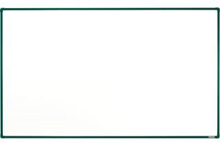 Biele keramické tabule boardOK 200 x 120 cm farba rámu: zelená