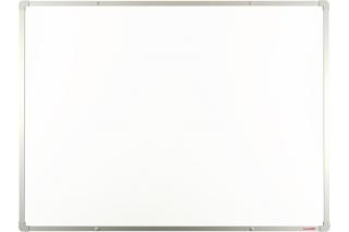 Biele magnetické tabule boardOK 120 x 90 cm farba rámu: strieborná