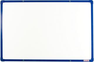 Biele magnetické tabule boardOK 60 x 45 cm farba rámu: modrá