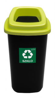 Nádoba na Triedenie odpadu 90 litrov - zelené veko