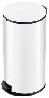 Nášľapný kôš Hailo Pure XL, 44 litrov, biely lak