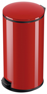 Nášľapný kôš Hailo Pure XL, 44 litrov, červený lak