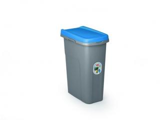 Odpadkový kôš na triedenie odpadu HOME ECO SYSTEM 25 litrov modrý