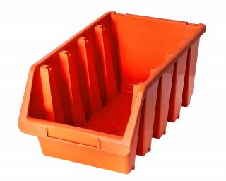 Plastové boxy Ergobox 4 - 15,5 x 20,4 x 34 cm Jméno: Plastový box Ergobox 4 15,5 x 34 x 20,4 cm, oranžový