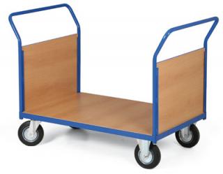 Plošinový vozík, dve madlá plná, 200 kg