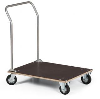Plošinový vozík, vodeodolná preglejka, 100 kg