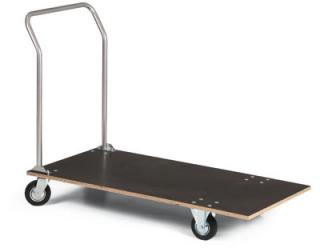 Plošinový vozík, vodeodolná preglejka, 150 kg