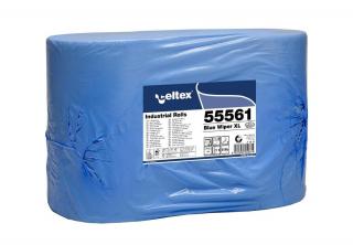 Priemyselná papierová utierka CELTEX Blue Wiper XL1000, šírka 36cm - 2ks