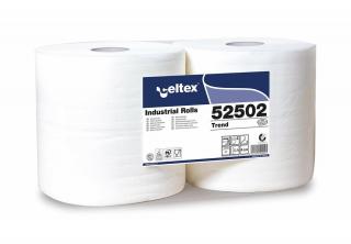 Priemyselná papierová utierka CELTEX White Trend 800, šírka 26,5 cm - 2ks