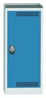 Skříň na chemikálie, 1180 x 505 x 500 mm Barva dveří: modrá RAL 5012