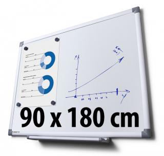 Tabuľa magnetická, 90 x 180 cm