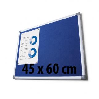 Tabule textilné, 45 x 60 cm, modrá