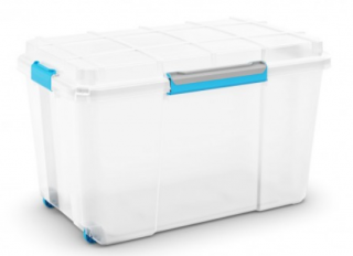 Vodotesný box 46 x 73,5 x 44,5 cm biely XL
