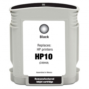 HP 10 C4844AE, black, 69ml, (kompatibilný)