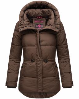 Dámska zimná bunda Akumaa Marikoo - DARK CHOCO Veľkosť: XL