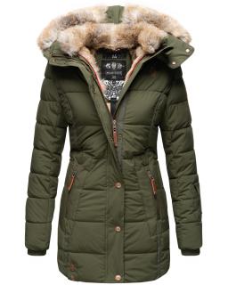 Dámska zimná bunda Lieblings Jacke Premium Marikoo - OLIVE Veľkosť: L