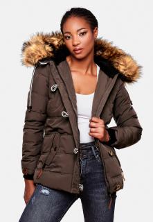 Dámska zimná bunda Zoja Navahoo - DARK CHOCO Veľkosť: M